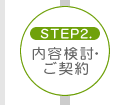[STEP.2]内容検討・ご契約